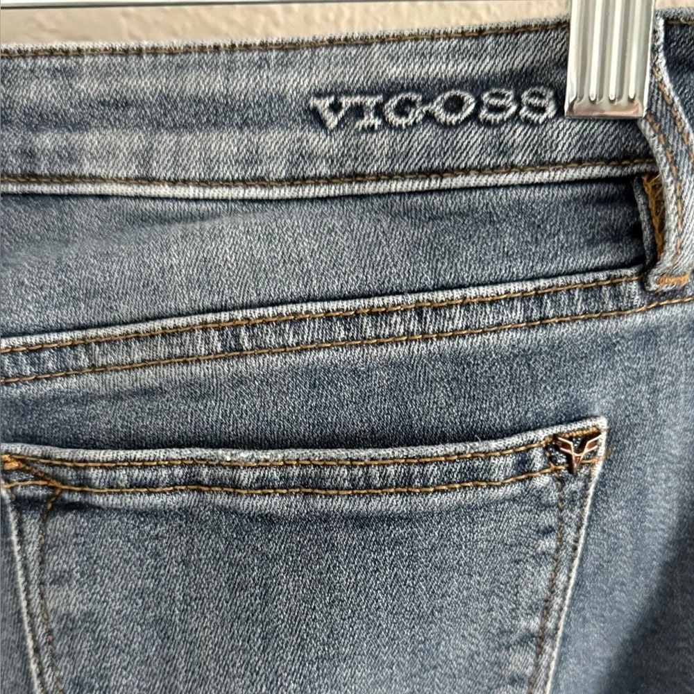 Vigoss Women's Light Blue Distressed Skinny Jeans 29 - Picture 5 of 10